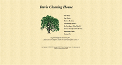 Desktop Screenshot of davisclearinghouse.com