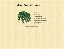 Tablet Screenshot of davisclearinghouse.com